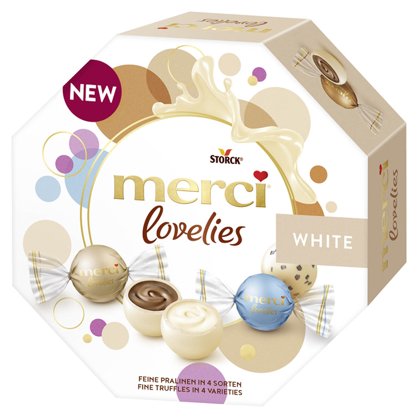 Merci Lovelies White 185g
