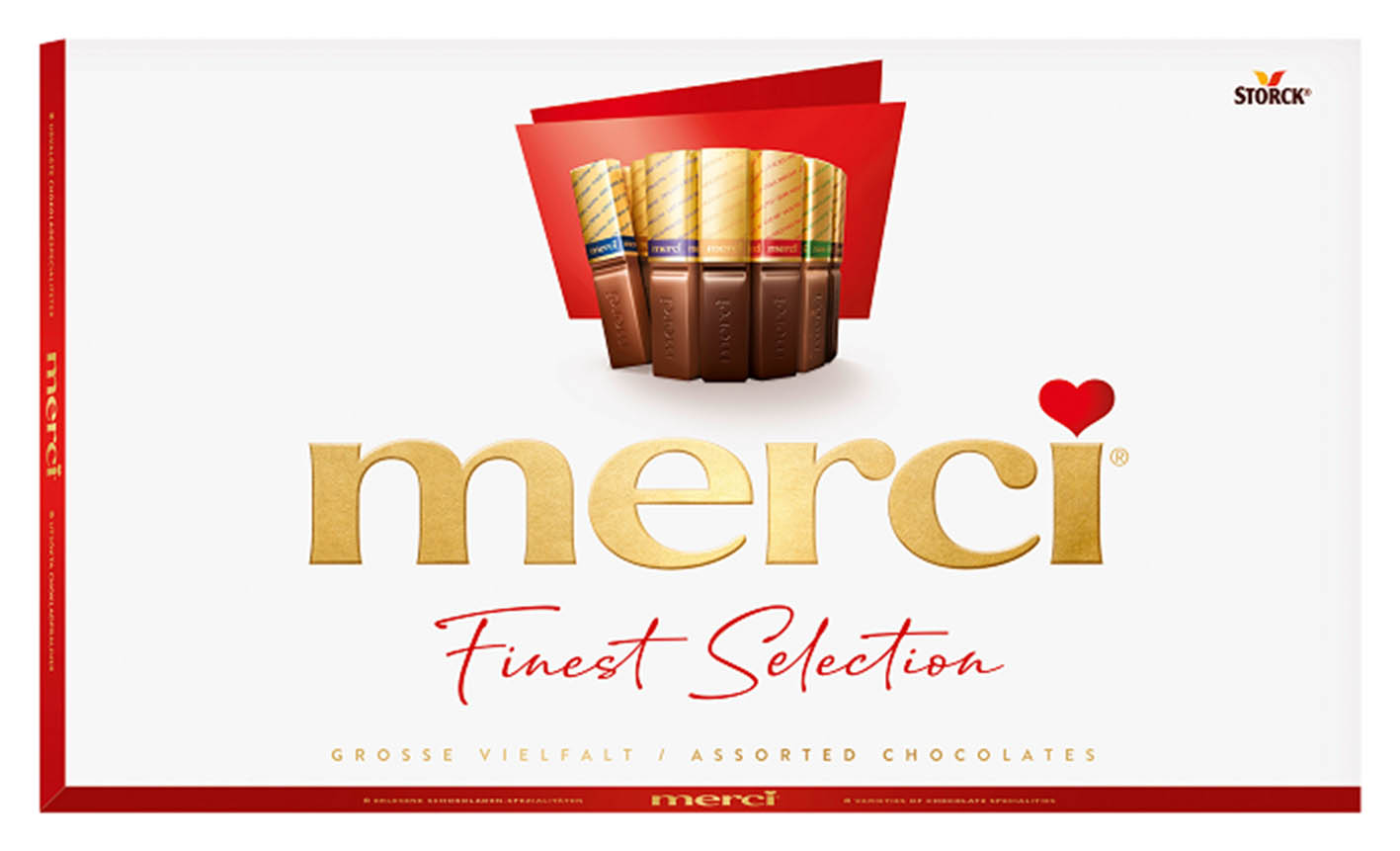 Merci mix červená 400g