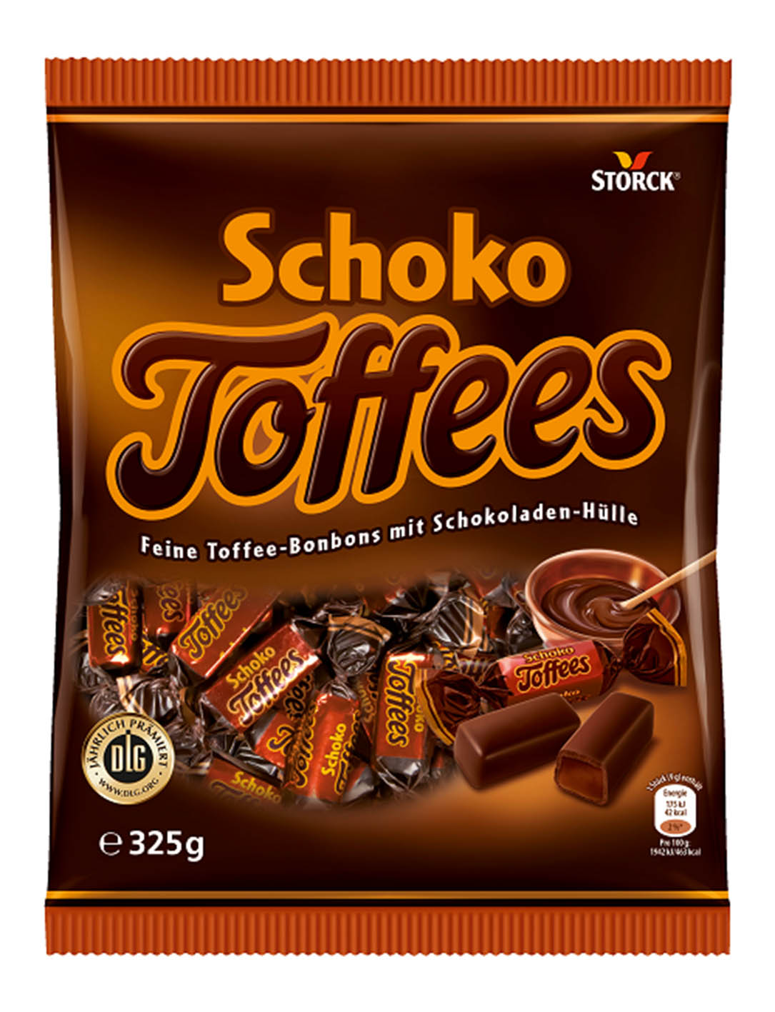 Storck Schoko Toffees 325g - objednat v minimálním množství: 15 ks