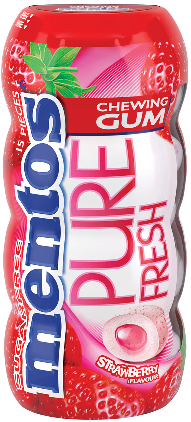 M Gum dóza Strawberry 30g