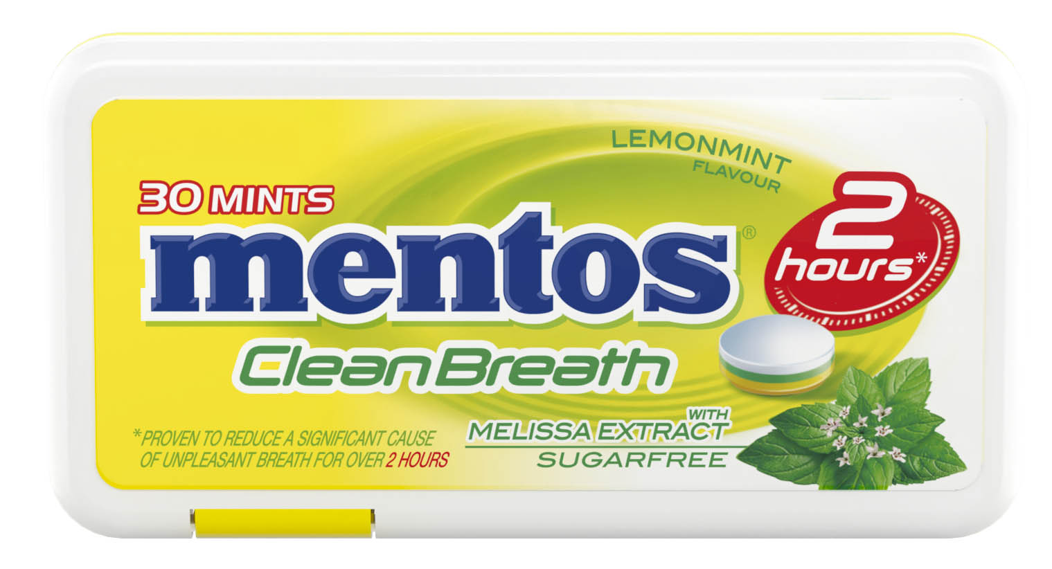 Mentos Clean Breath lemon SF 21g - objednat v minimálním množství: 12 ks