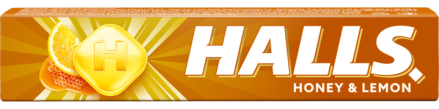 HALLS Honey Lemon 33,5g - objednat v minimálním množství: 20 ks
