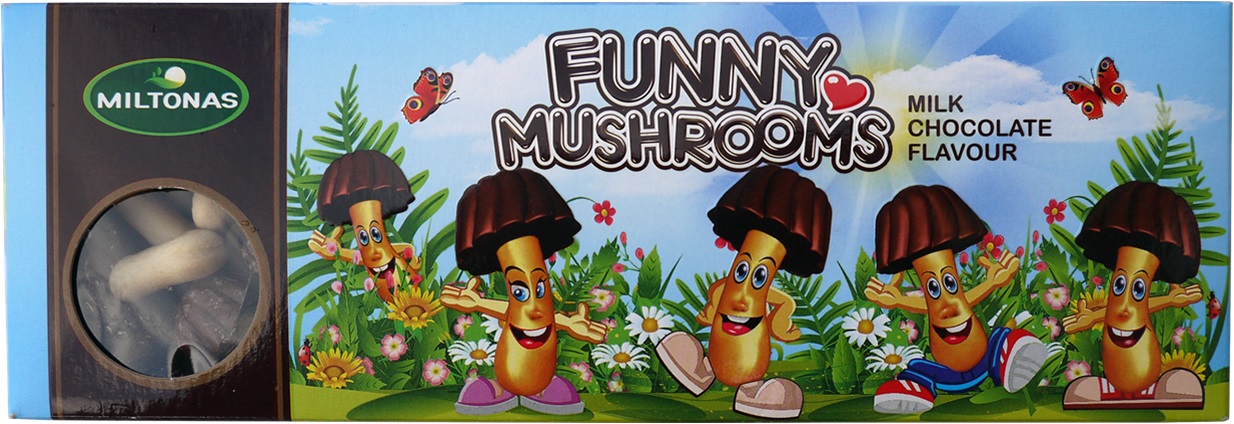 Funny Mushrooms Milk 170g