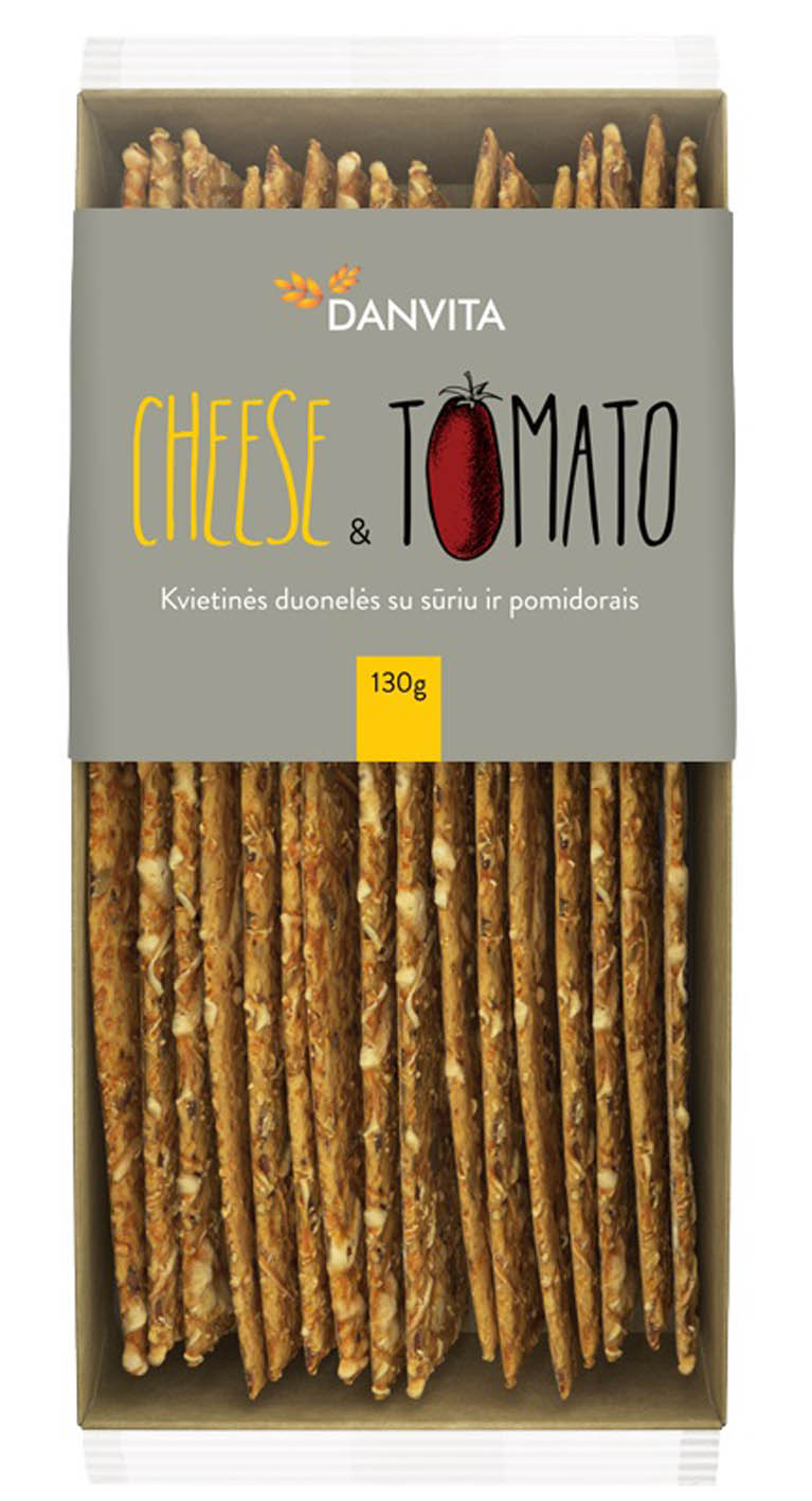 DanVita Krekry Sýr&Rajče 130g