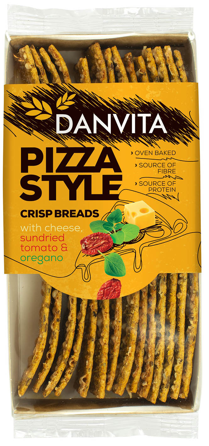 DanVita Pizza style Sýr,Rajče,Oregano 130g