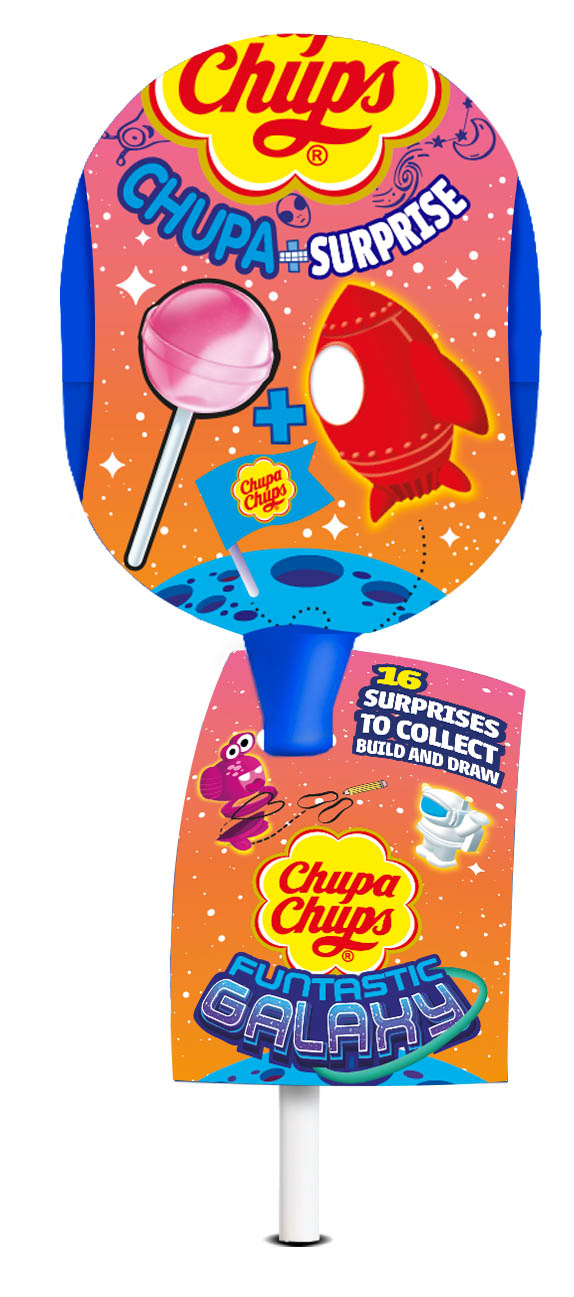 Chupa Chups Surprice Funtastic Galaxy 12g