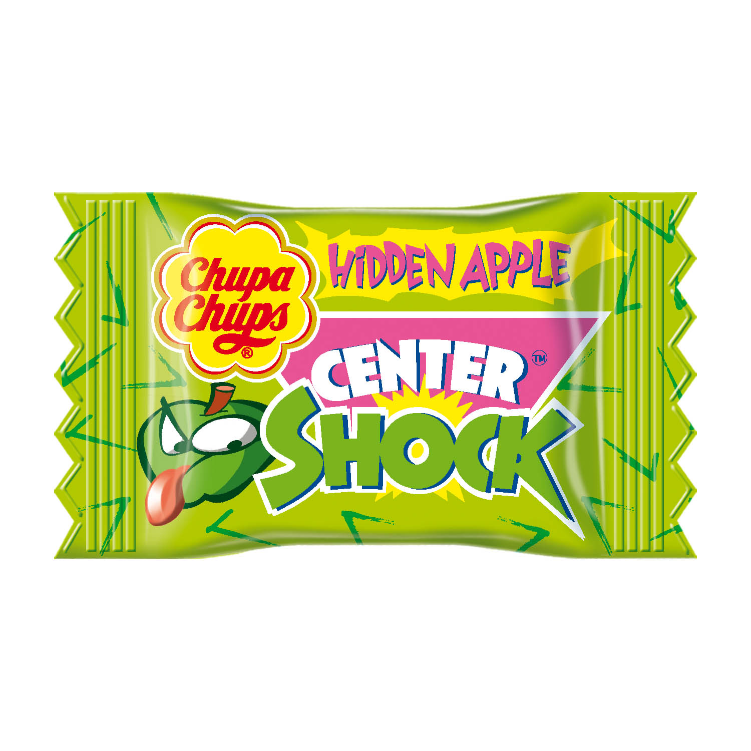 Chupa Chups Shock Hidden Apple 4g - objednat v minimálním množství: 100 ks
