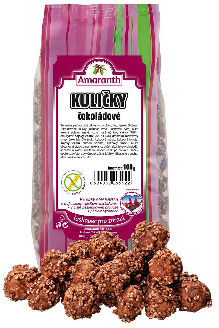 Amrth Kuličky Čokoláda 100g