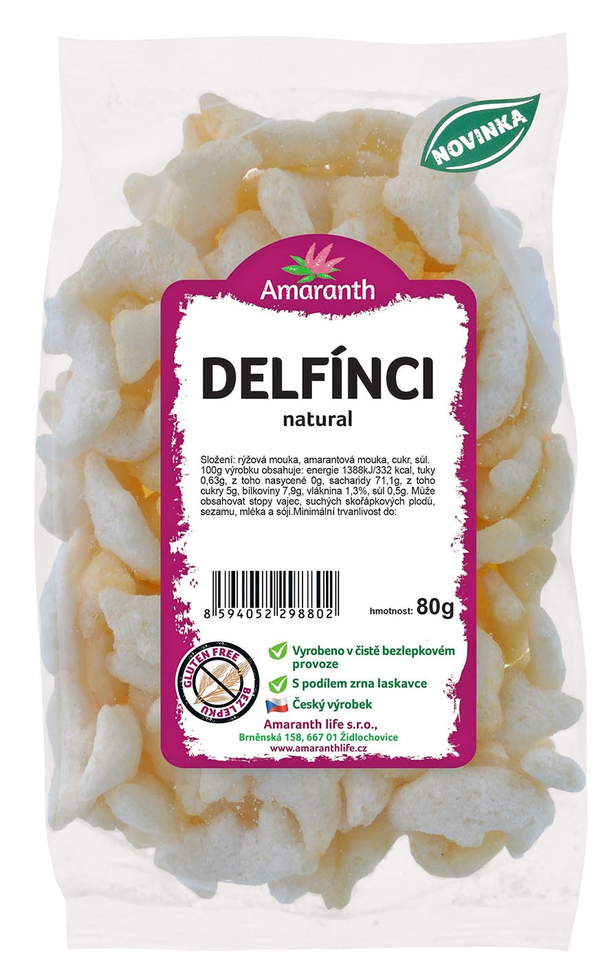 Amrth Delfínci Natural 80g