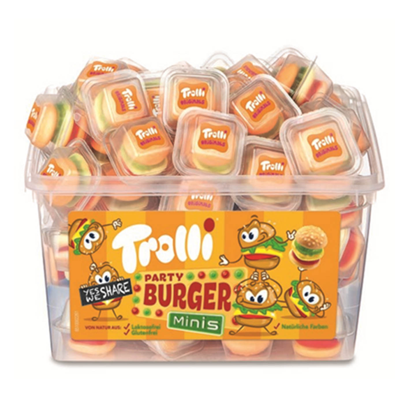 Trolli Mini Burger 10g - objednat v minimálním množství: 60 ks