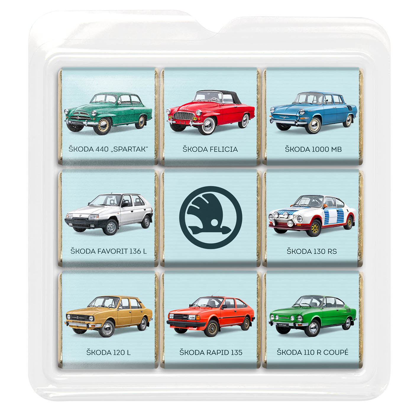 Čokoládové puzzle Škoda 45g