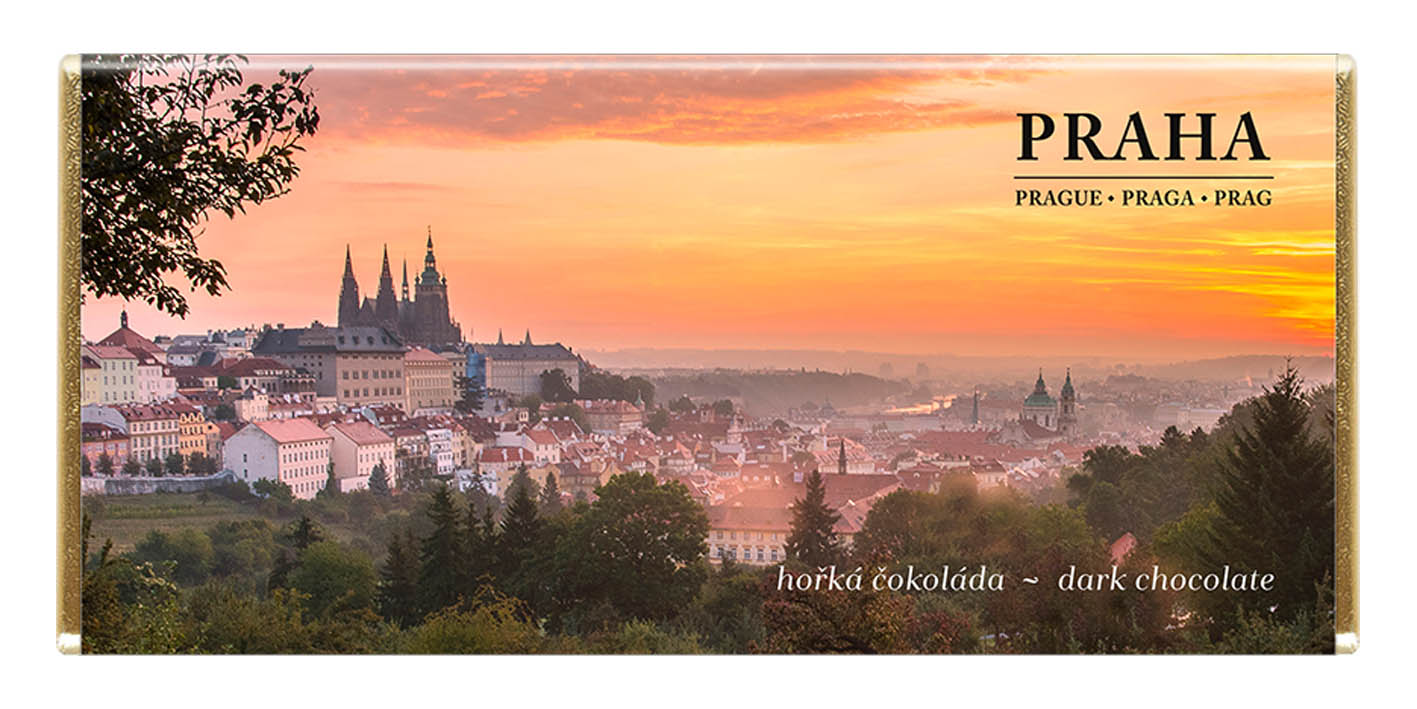 Čokoláda Praha mléčná 100g
