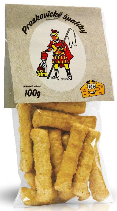 Proskovické špalíky sýrové 100g