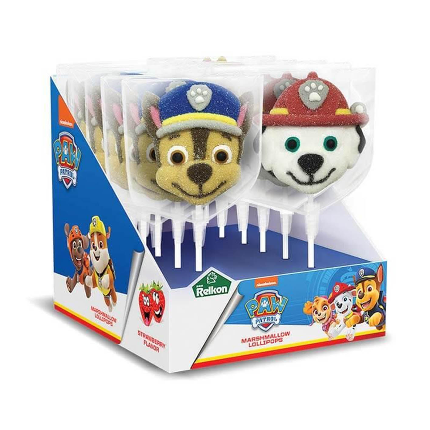 Marshamllow lízátko Paw Patrol 45g - objednat v minimálním množství: 12 ks