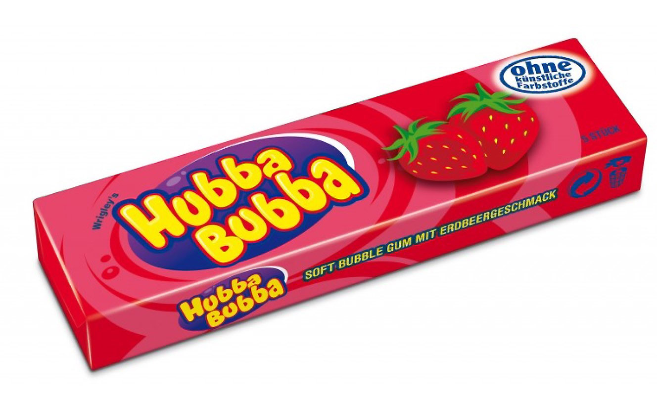 Hubba Bubba Jahoda 35g - objednat v minimálním množství: 20 ks