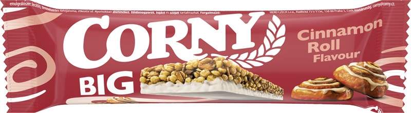 Corny *BIG* Skořicová rolka 40g cena za kartonové balení