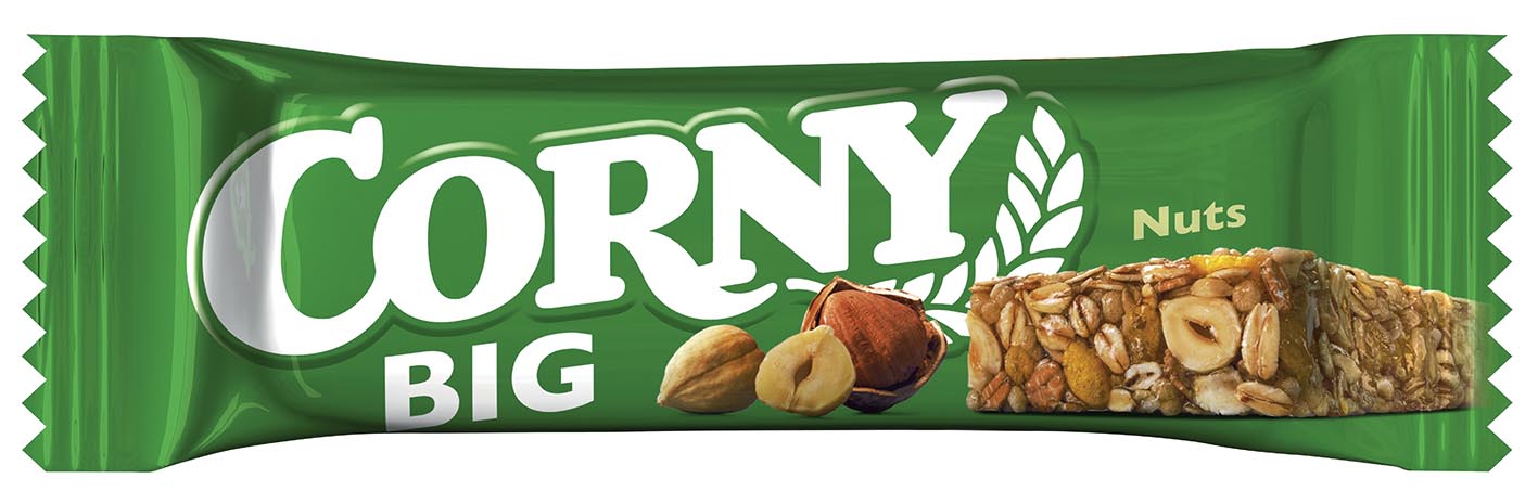 Corny BIG OŘÍŠEK 50g - objednat v minimálním množství: 24 ks