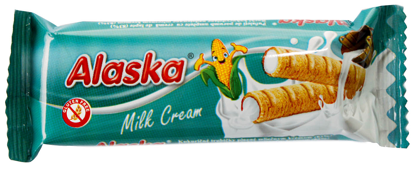 Alaska Mléko 18g kuk.trubičky