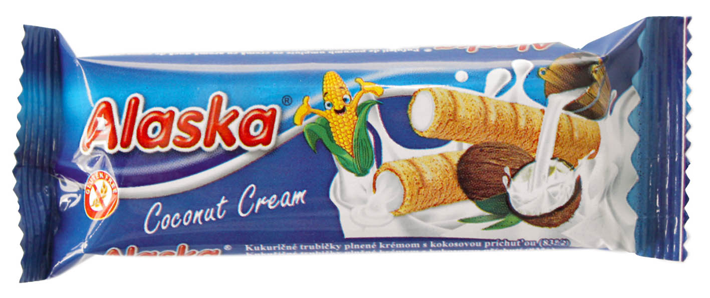 Alaska Kokos 18g kuk.trubičky