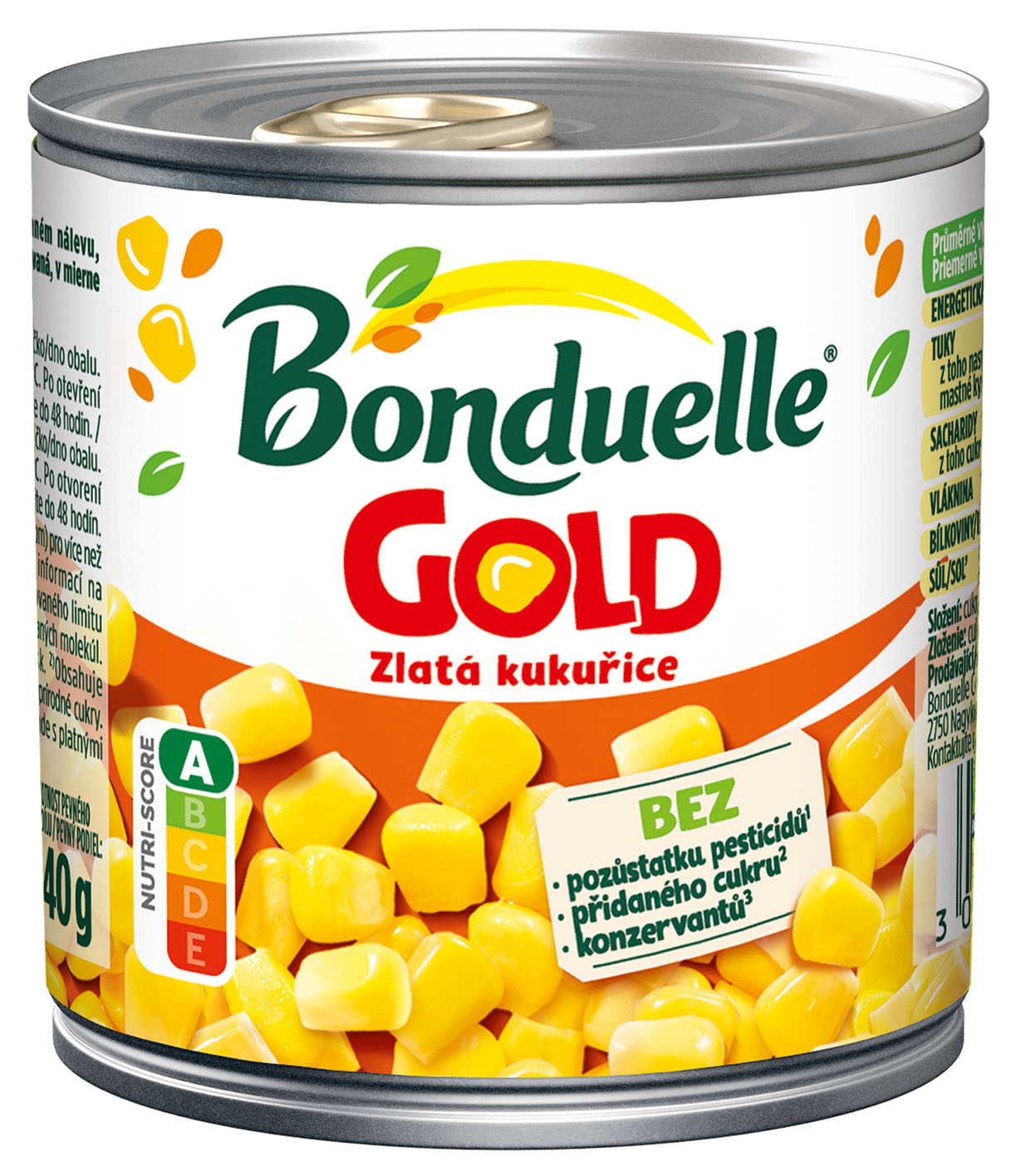 Bonduelle Gold Zlatá kukuřice 212ml