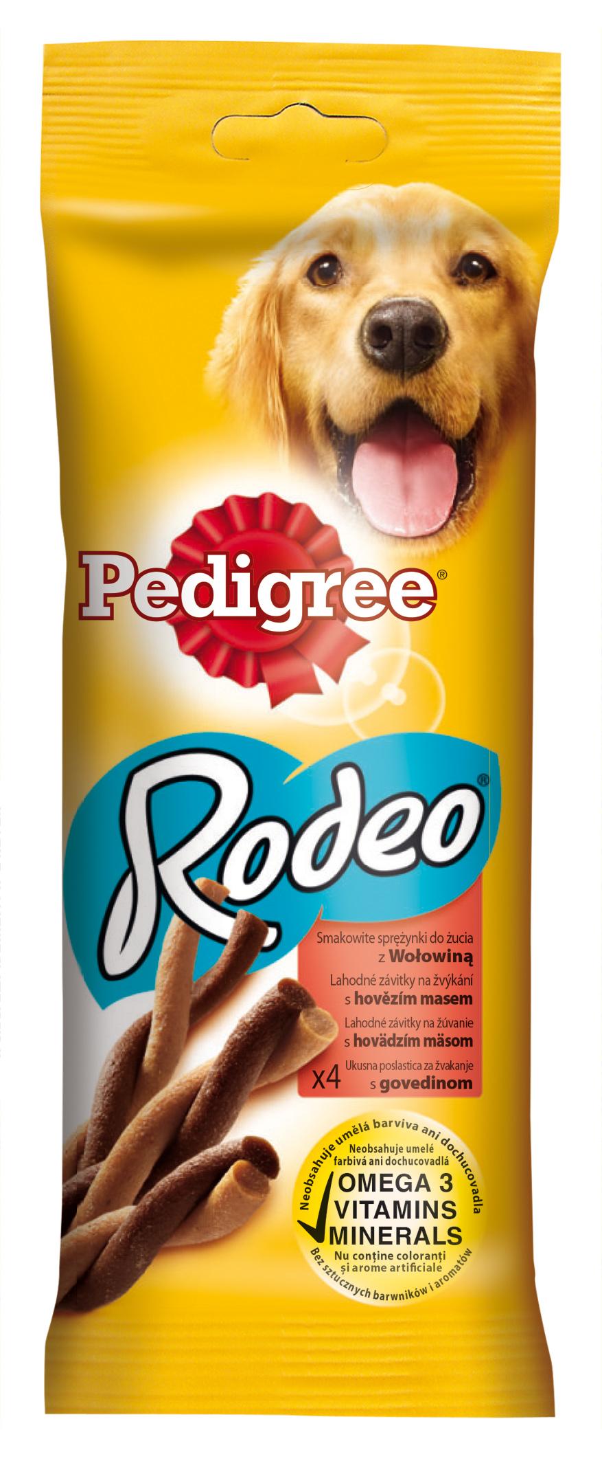 Pedigree Rodeo Hovězí 70g
