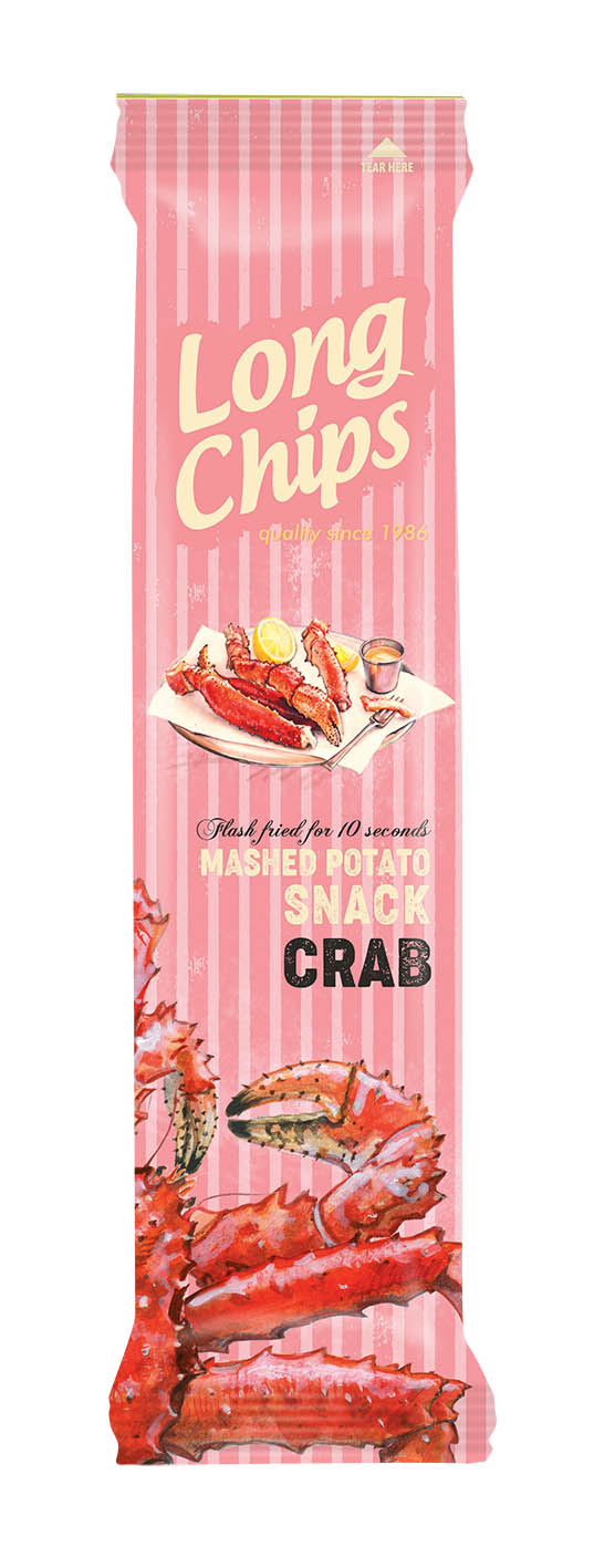 LONG Chips Krab 75g - objednat v minimálním množství: 20 ks