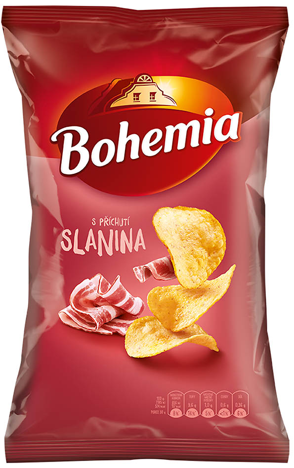 Bohemia Chips 60g Slanina