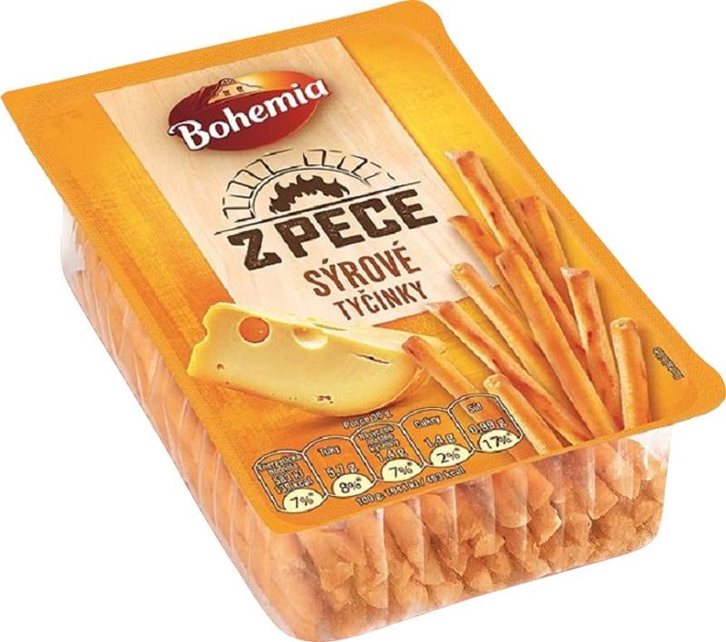 Bohemia Tyčinky Sýrové 80g