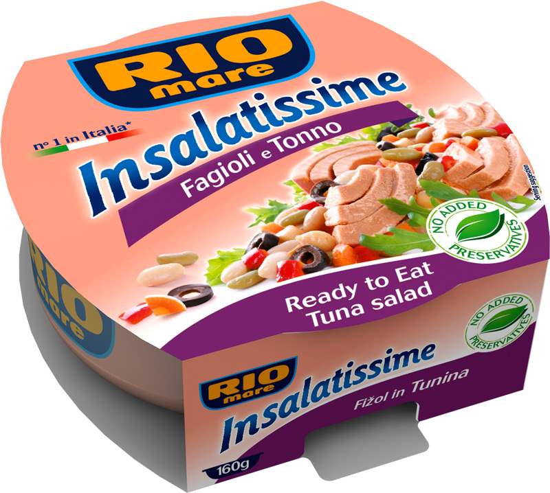 Rio Mare Insalatissime Tuňákový salát s Fazolemi 160g