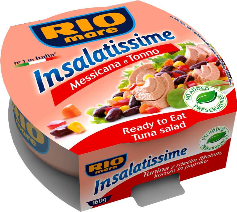 Rio Mare Insalatissime Tuňákový salát Messicana 160g
