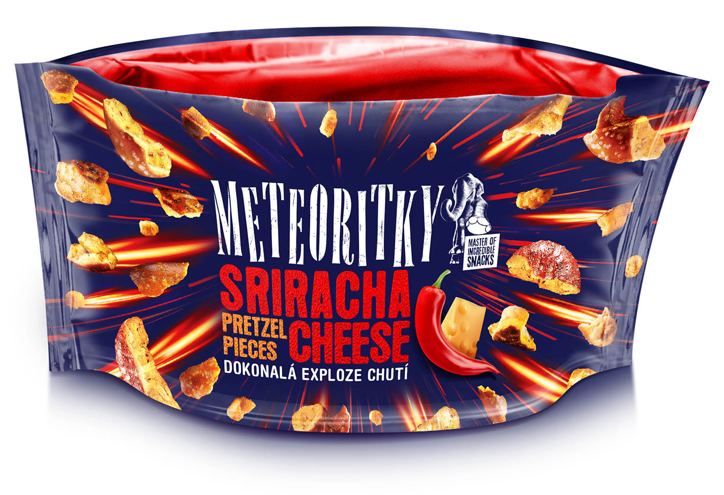 Meteoritky Sýrové 75g - objednat v minimálním množství: 14 ks