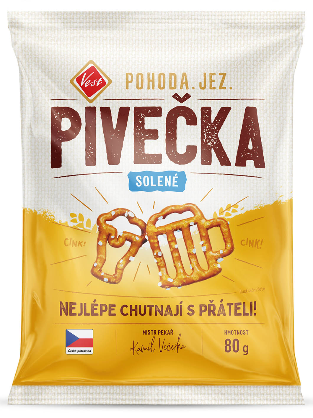 Pivečka solená 80g
