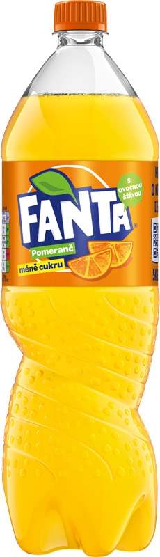 Fanta Pomeranč 1,5l PET - objednat v minimálním množství: 6 ks