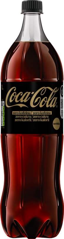 Coca-Cola Zero zero 1l PET - objednat v minimálním množství: 12 ks
