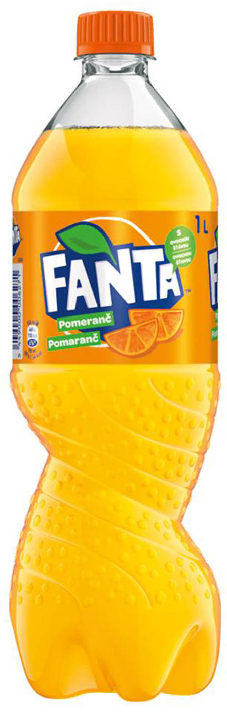 Fanta Pomeranč 1L PET - objednat v minimálním množství: 12 ks