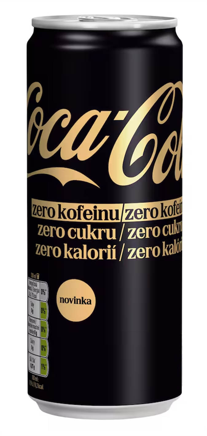 Coca Cola Bez Kofeinu 330ml pl - objednat v minimálním množství: 24 ks