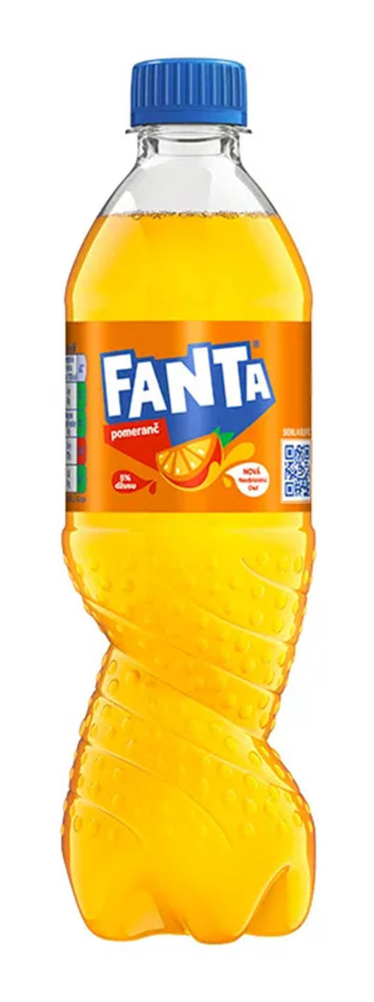Fanta Orange 500ml PET - objednat v minimálním množství: 12 ks
