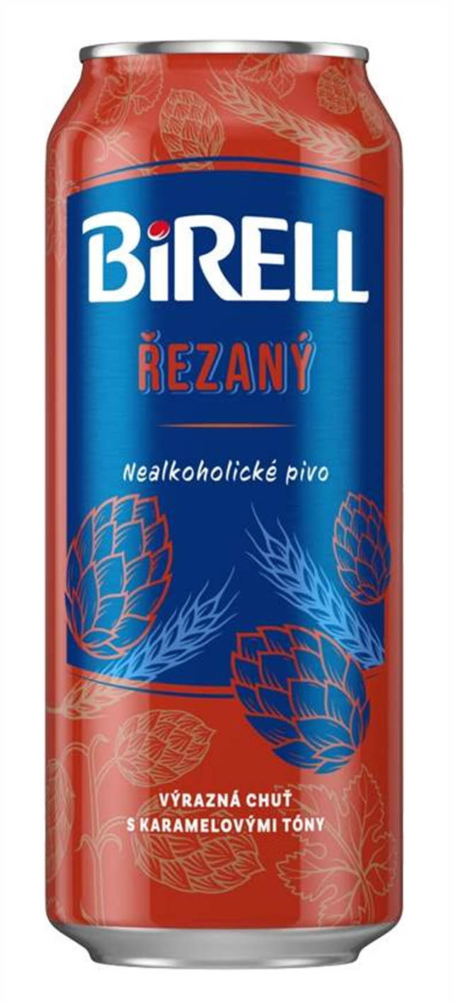 Birell Řezaný Nealkoholické pivo 500ml plech - objednat v minimálním množství: 24 ks