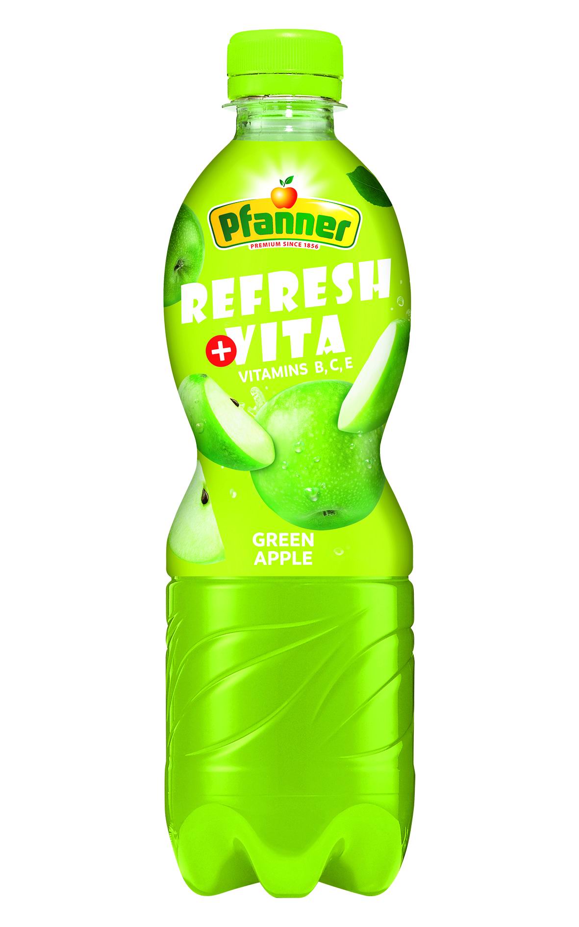 Pfanner Zelené jablko 10% 0,5L - objednat v minimálním množství: 12 ks