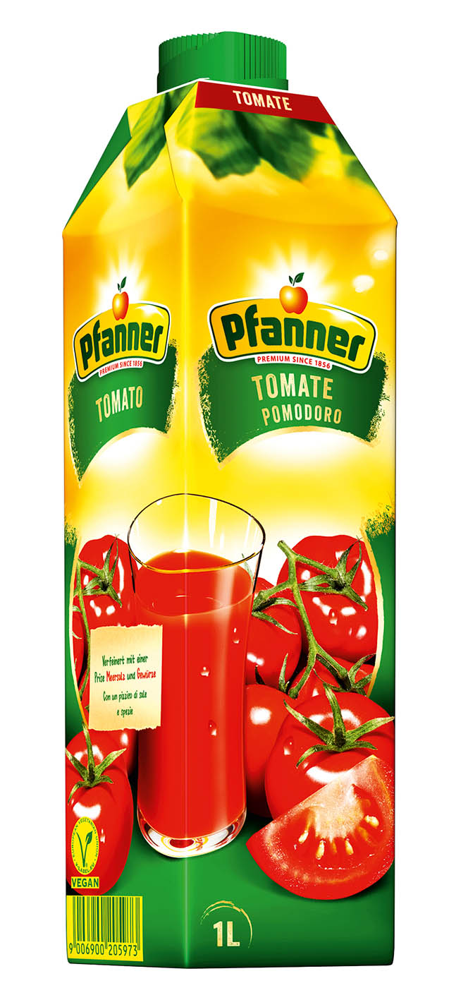 Pfanner Rajče 1L - objednat v minimálním množství: 8 ks