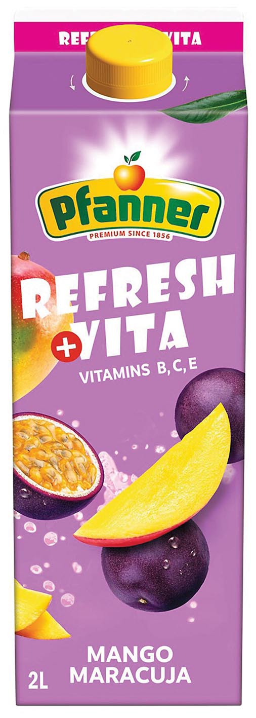 Pfanner Ledový čaj Mango-Maracuja 2L - objednat v minimálním množství: 6 ks
