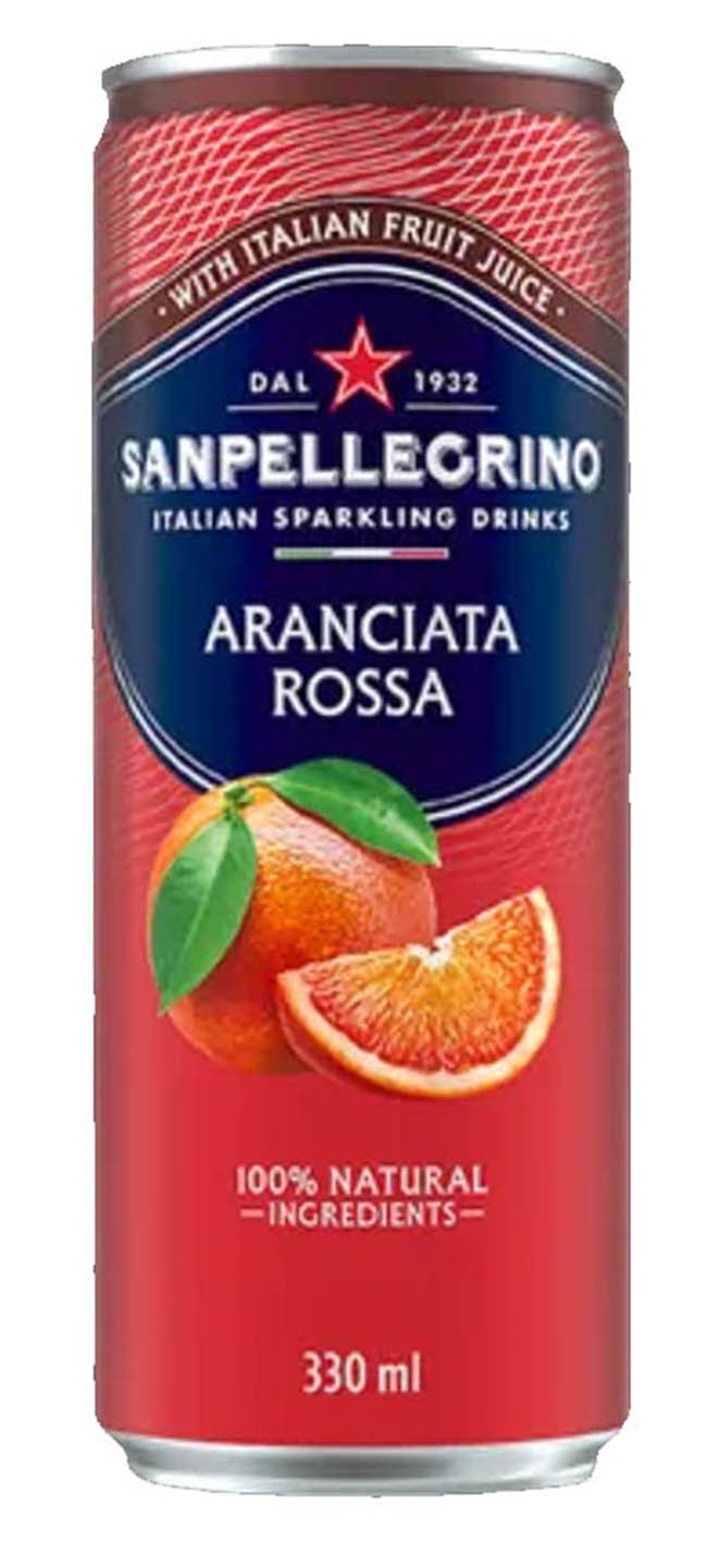 San Pellegrino Aranciata Rossa 0,33l plech