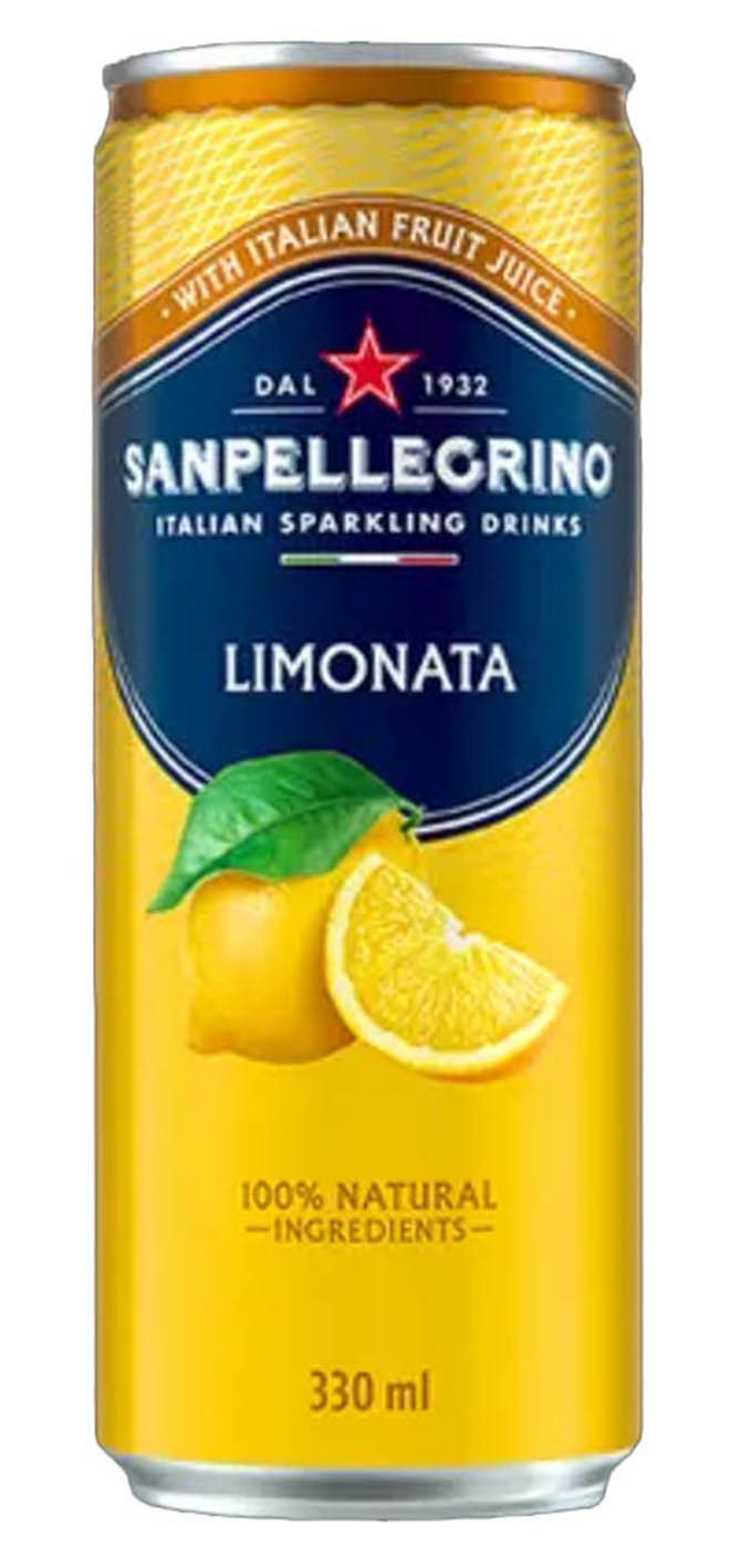 San Pellegrino Limonata Citron 0,33l plech