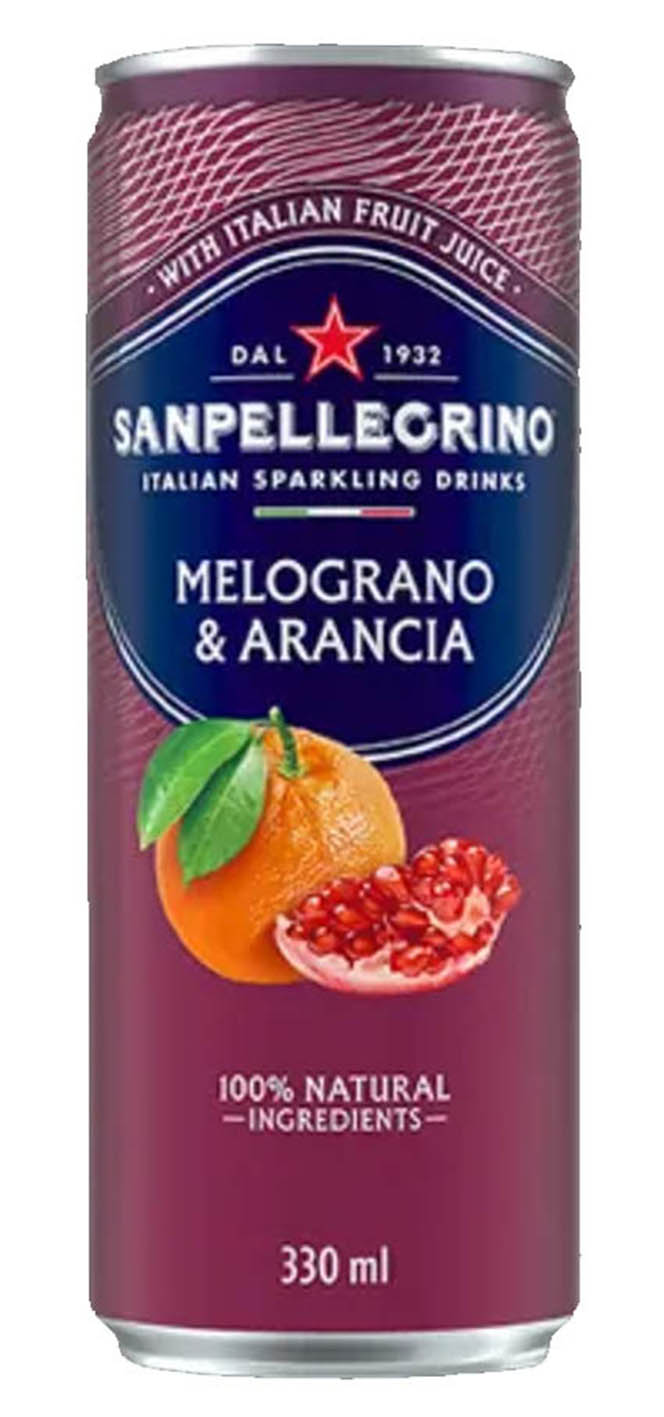 San Pellegrino Melograno e Arancia 0,33l plech