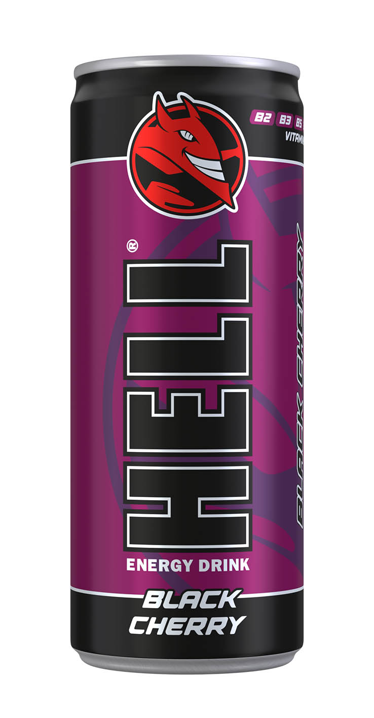 Hell Energy Black cherry 250ml cena za kartonové balení