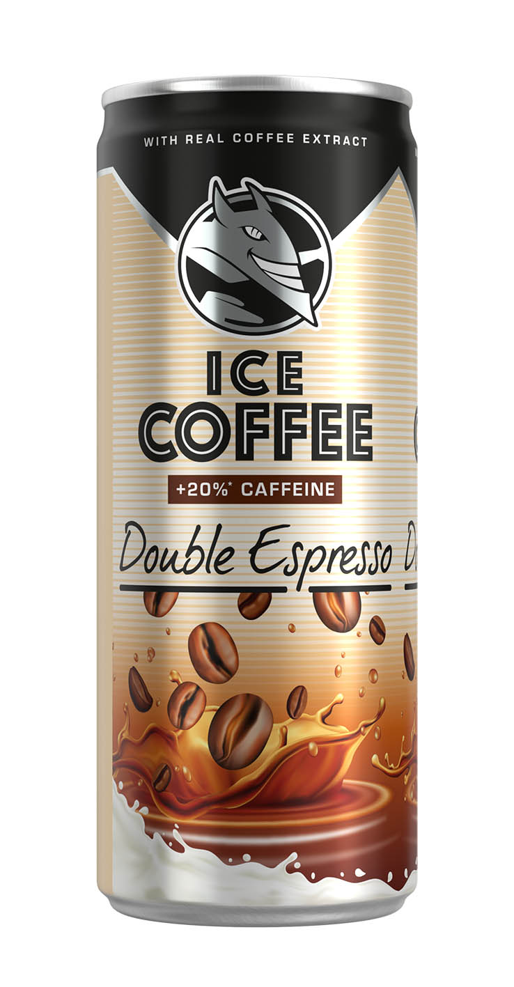 Hell IceCoffe Double espresso 250ml - objednat v minimálním množství: 24 ks