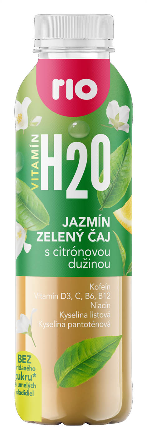 RIO H2O Jasmín Zelený čaj 0,4L
