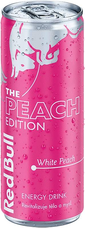 Red Bull Energetický nápoj Peach edition White Peach 250ml p - objednat v minimálním množství: 12 ks