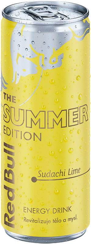 Red Bull Energetický nápoj Summer edition Sudachi Lime 250ml - objednat v minimálním množství: 24 ks