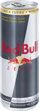 Red Bull ZERO 250ml - objednat v minimálním množství: 24 ks